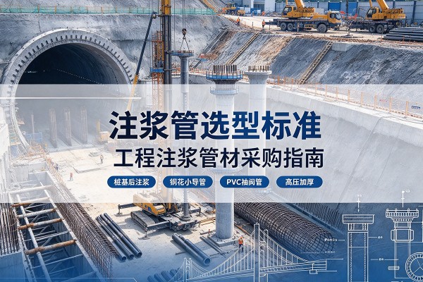 苍梧注浆管选型标准