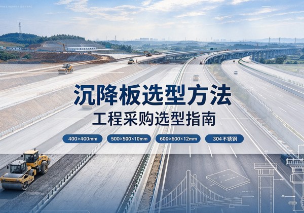苍梧沉降板选择方法